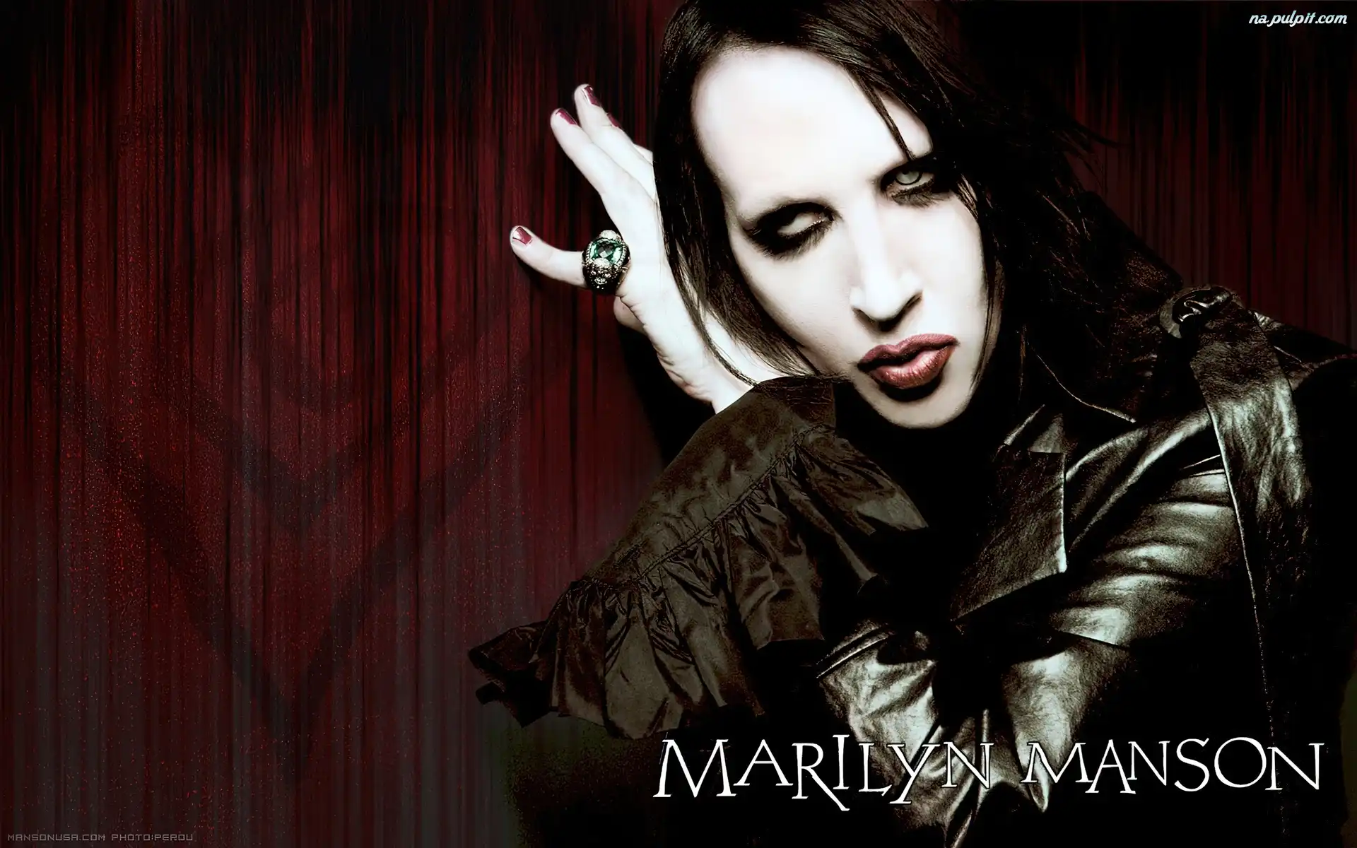 Makijaz Marilyn Manson Ostry